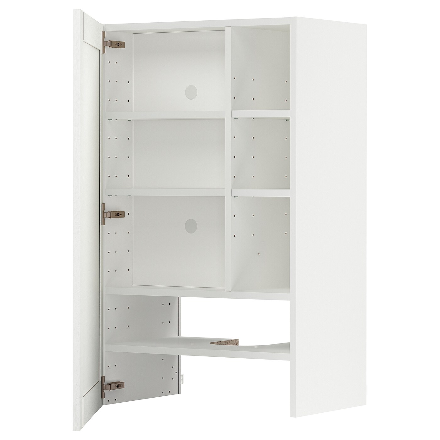 Навесной шкаф с полкой - METOD IKEA/ МЕТОД ИКЕА, 60х100 см, белый