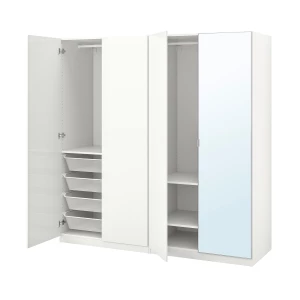 Гардероб - IKEA PAX/FARDAL/ÅHEIM ПАКС / ПАКС/ ФАРДАЛЬ/АНХЕМ ИКЕА, 200х60х201 см, белый