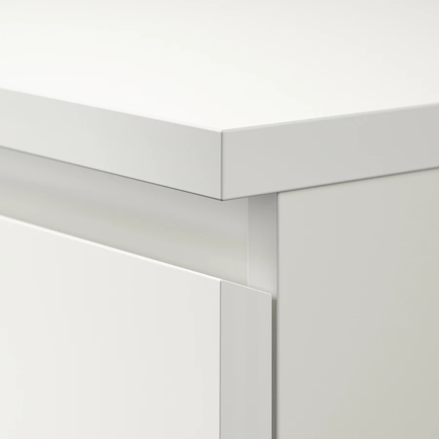 Комод с 6 ящиками - IKEA MALM, 160x78х48 см, белый МАЛЬМ ИКЕА (изображение №5)