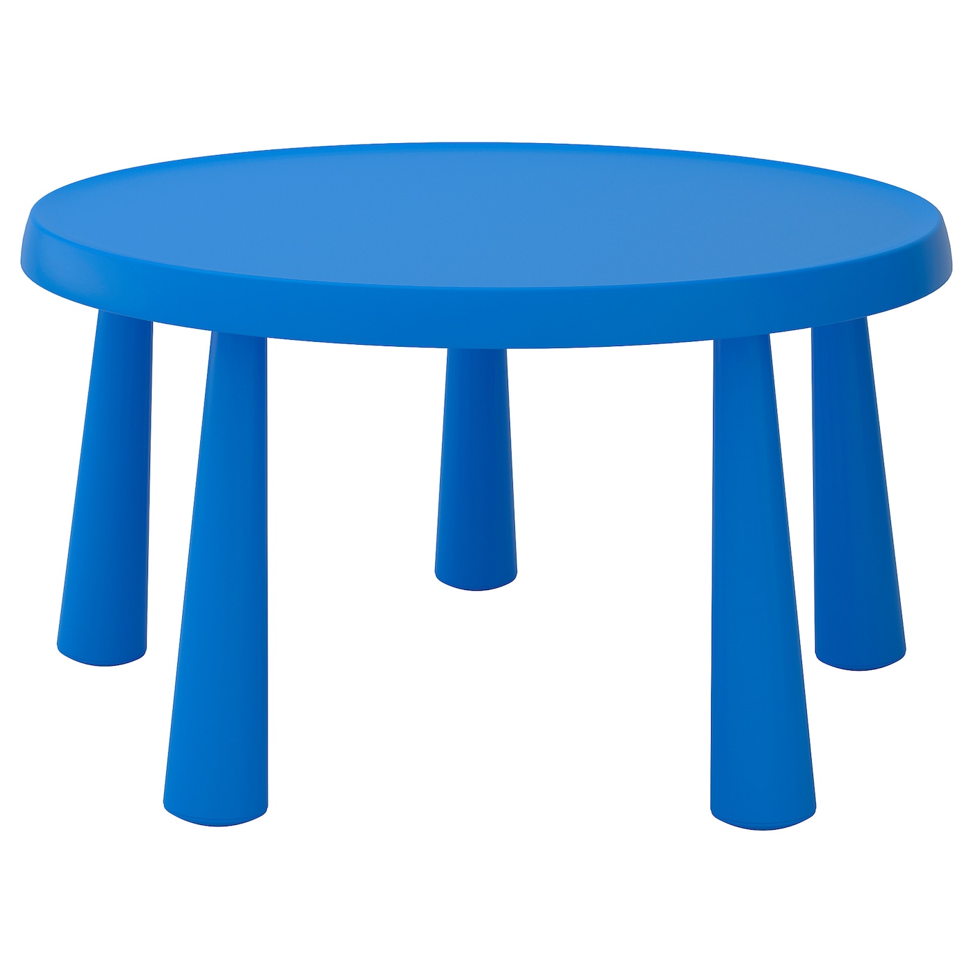 Стол детский - IKEA MAMMUT/МАММУТ  ИКЕА, 77x55 см, синий