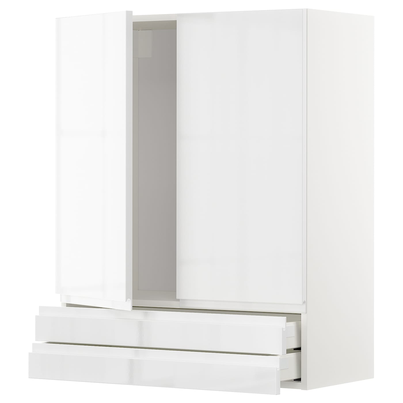 Навесной шкаф - METOD  IKEA/  МЕТОД ИКЕА, 100х80 см, белый