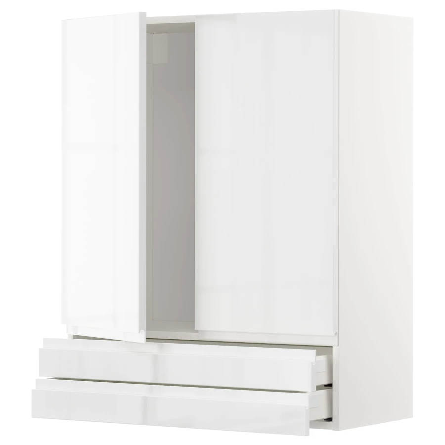 Навесной шкаф - METOD  IKEA/  МЕТОД ИКЕА, 100х80 см, белый (изображение №1)