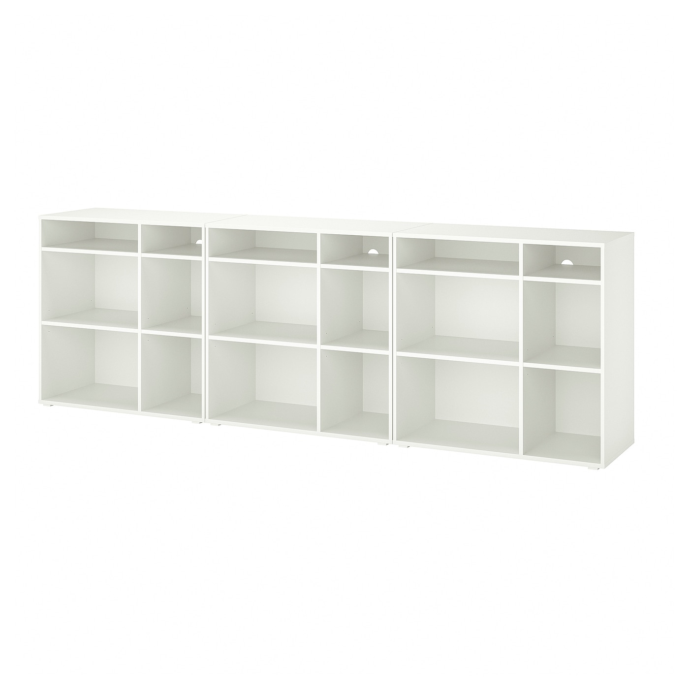 Открытый шкаф - VIHALS IKEA/ВИХАЛС ИКЕА, 37х90х286 см, белый