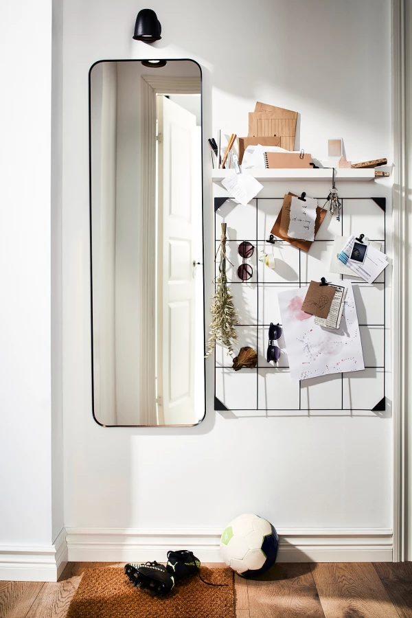 Зеркало - LINDBYN  IKEA/ ЛИНДБЮН  ИКЕА, 40х130 см,  серый (изображение №2)