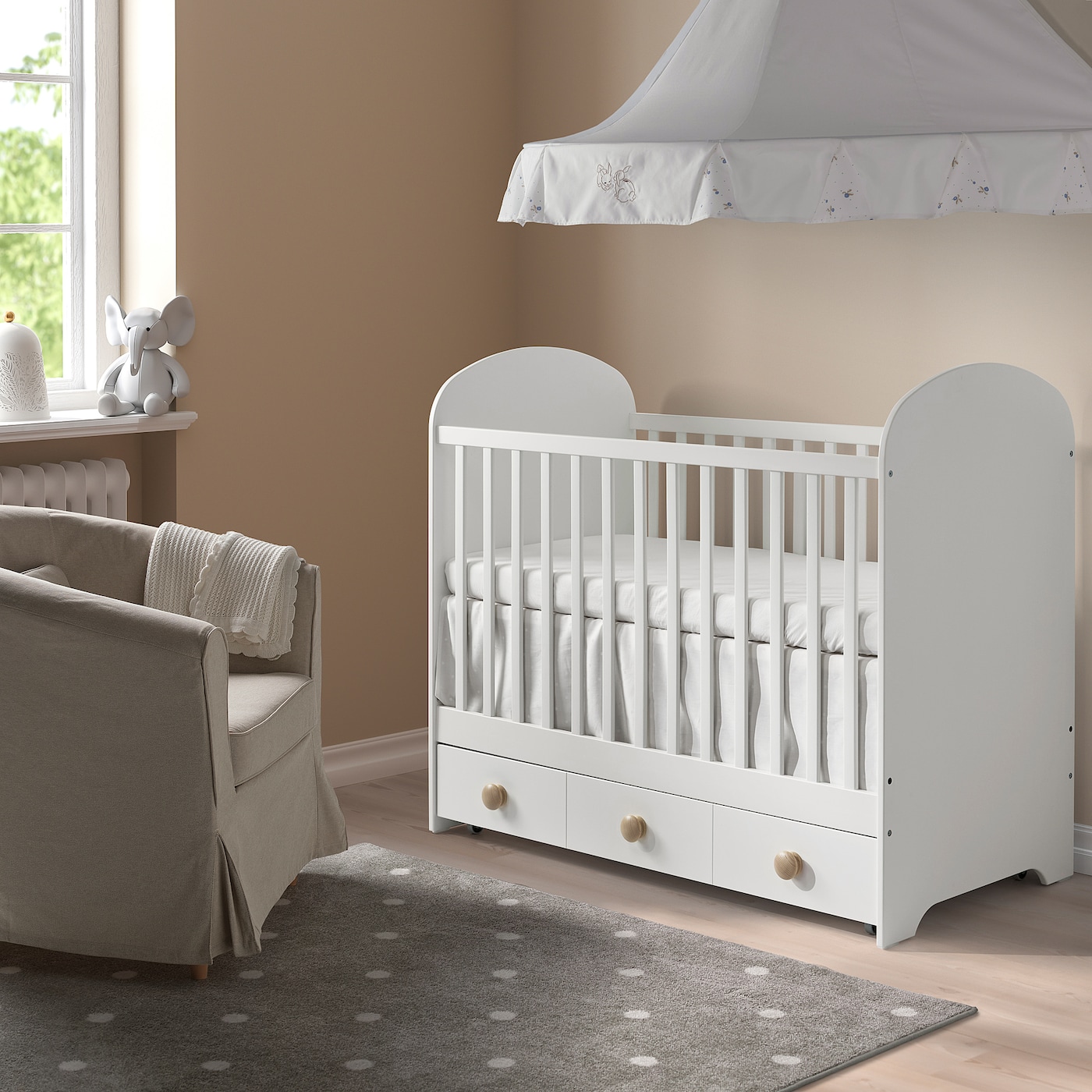 Ikea gonatt crib on sale