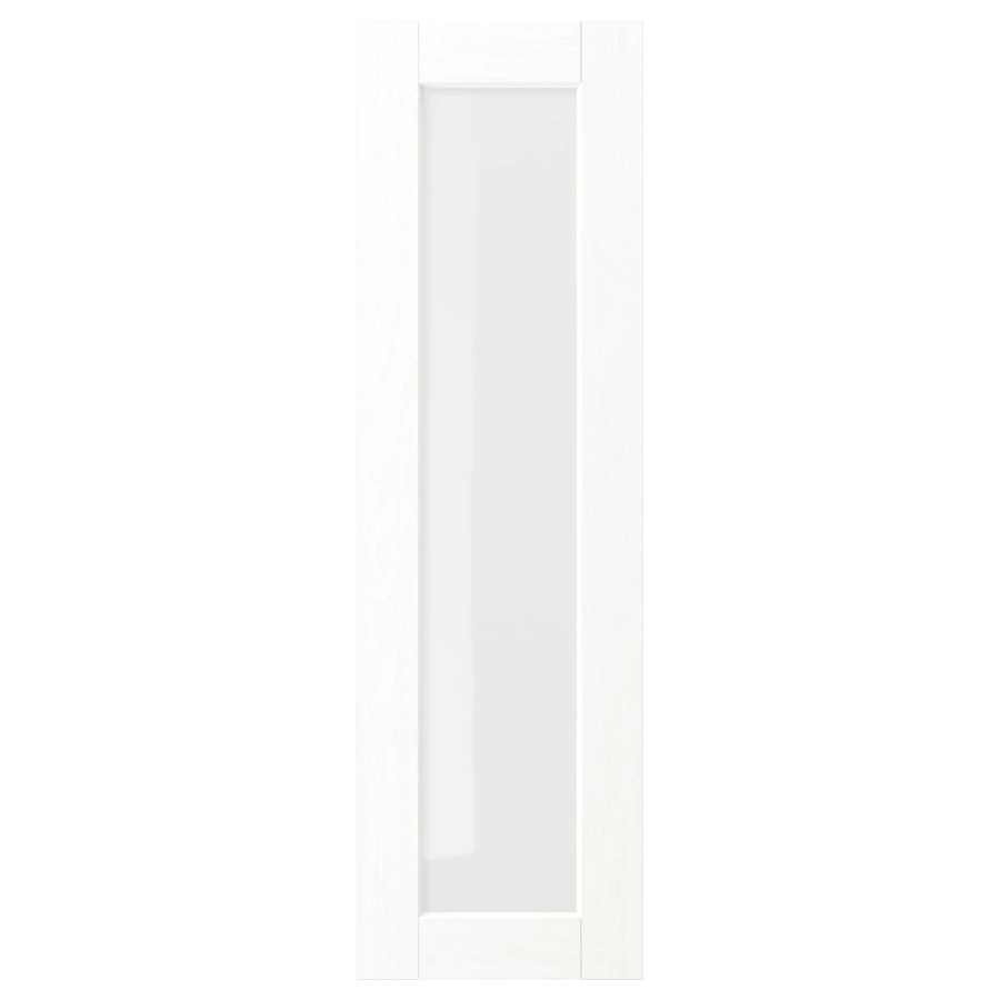 Дверца со стеклом - ENKÖPING/ENKOPING, 100х30 см, белый, ЭНКОПИНГ/ЭНКЁПИНГ ИКЕА (изображение №1)