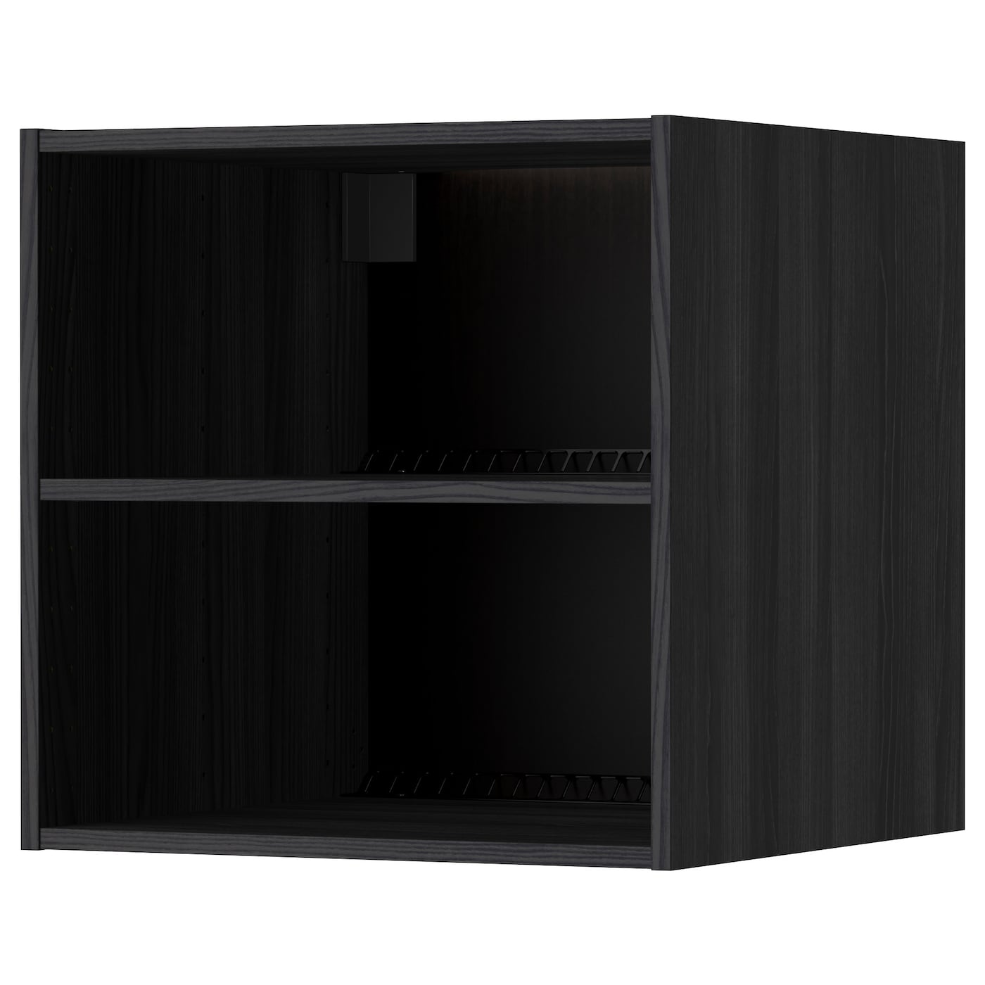 Каркас для холодильно-морозильной камеры - METOD IKEA/МЕТОД ИКЕА, 60х60 см, черный
