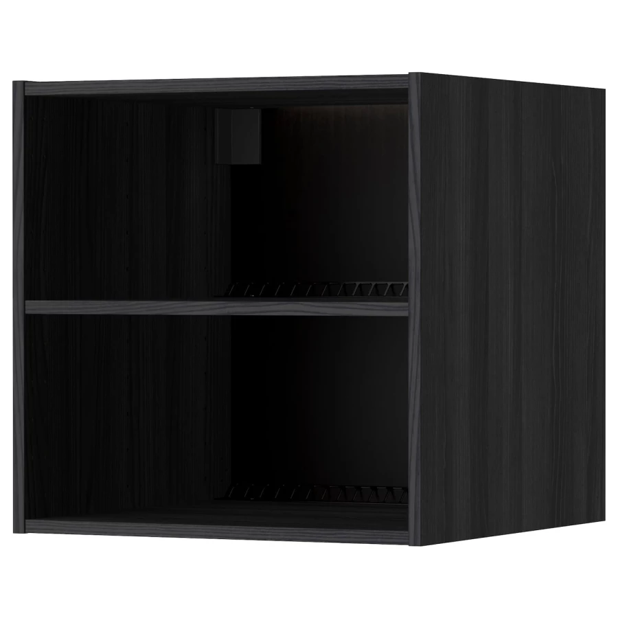 Каркас для холодильно-морозильной камеры - METOD IKEA/МЕТОД ИКЕА, 60х60 см, черный (изображение №1)