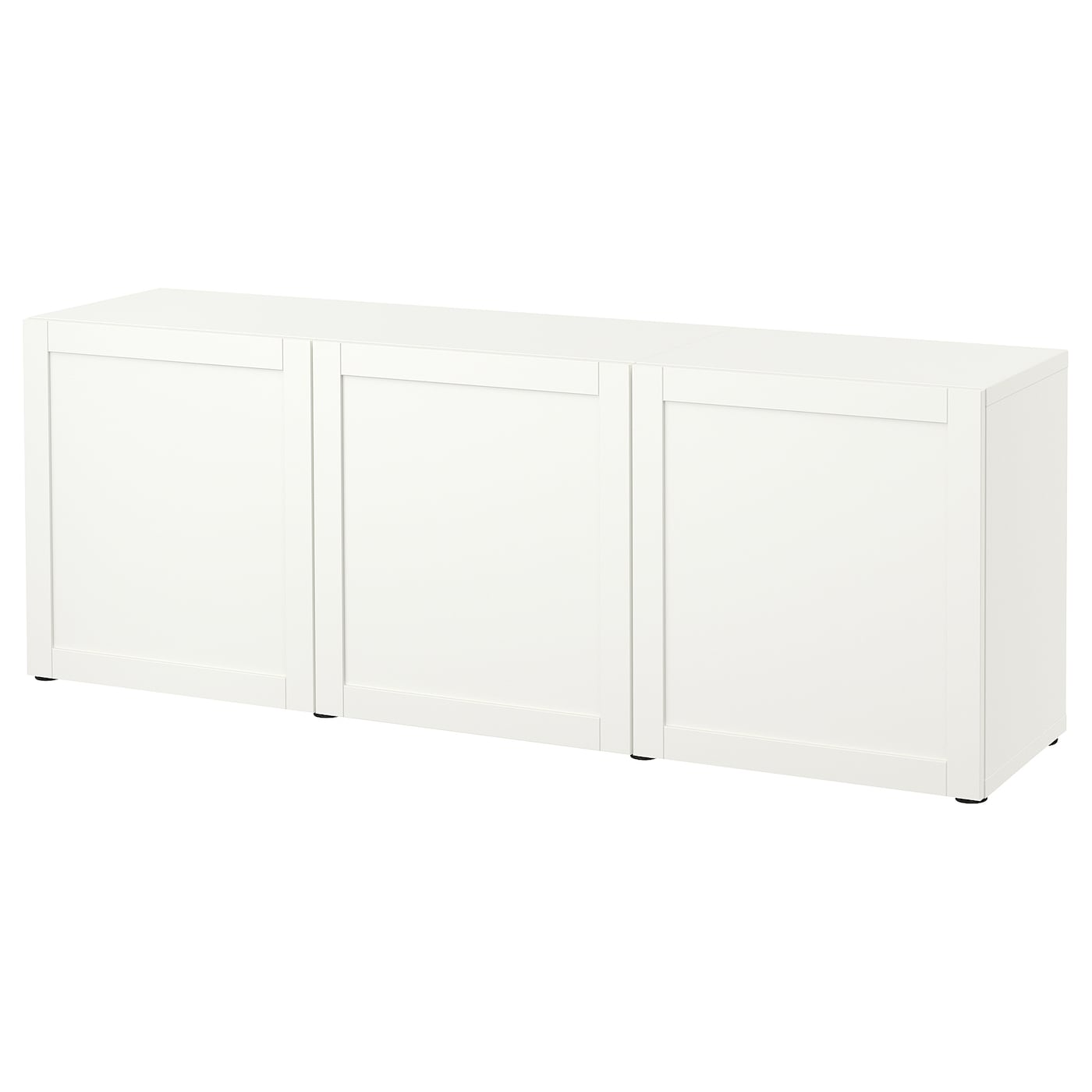 Комбинация для хранения - IKEA BESTÅ/BESTA/ БЕСТА/БЕСТОИКЕА, 180x42x65 см, белый