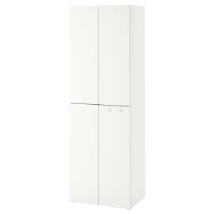 Шкаф детский - IKEA PLATSA/SMÅSTAD/SMASTAD, 60x42x181 см, белый, ИКЕА