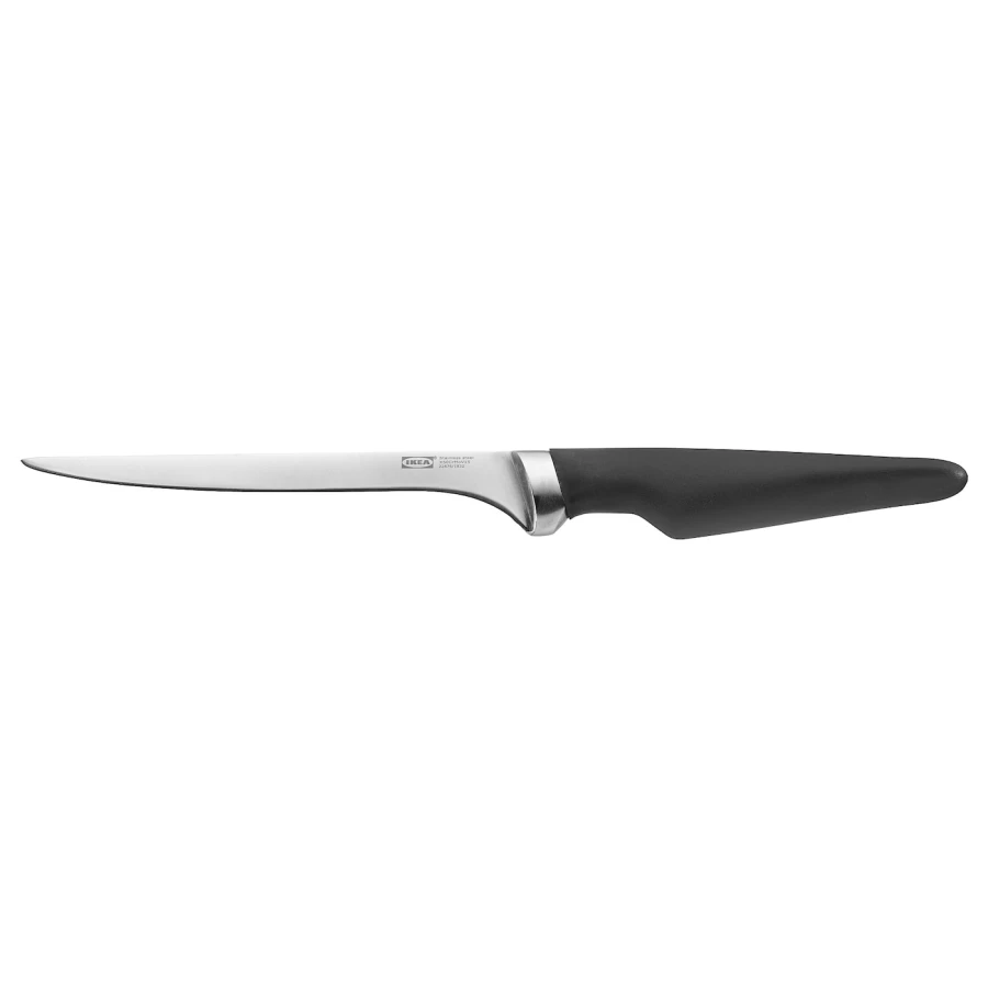 Нож для филе - IKEA VÖRDA/VORDA, 32см, черный/серебристый, ВОРДА ИКЕА (изображение №1)