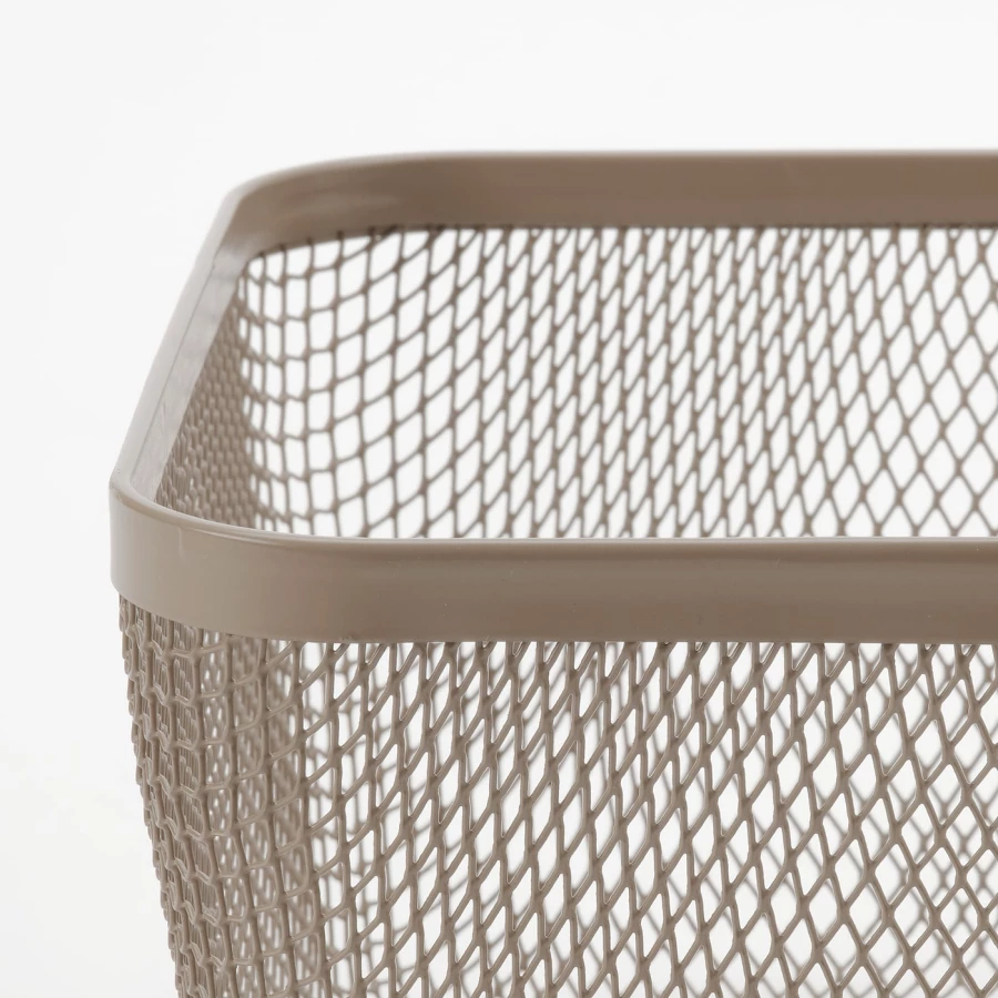 Корзина для продуктов IKEA 365+/ ИКЕА 365+, 30х20х11 см, светло-коричневый (изображение №7)