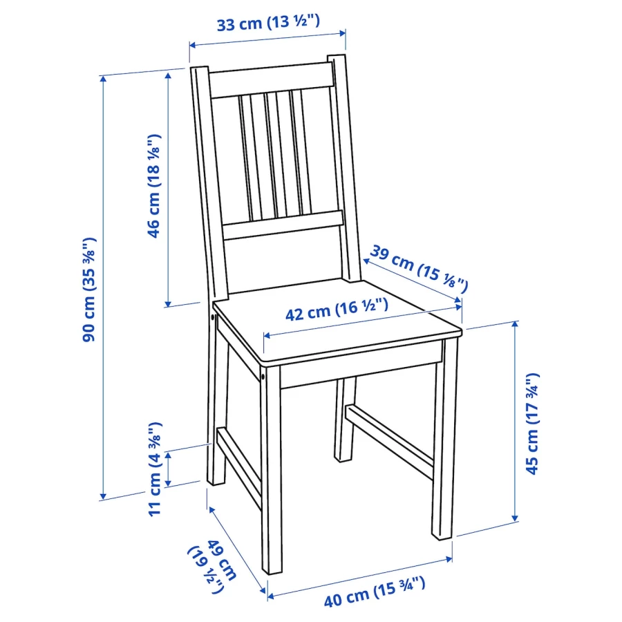 Стул ikea Стефан