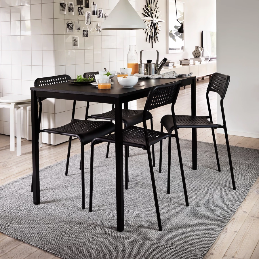 Ковер - IKEA TIPHEDE/ТИФЕДЕ ИКЕА, 220х155 см, серый (изображение №6)
