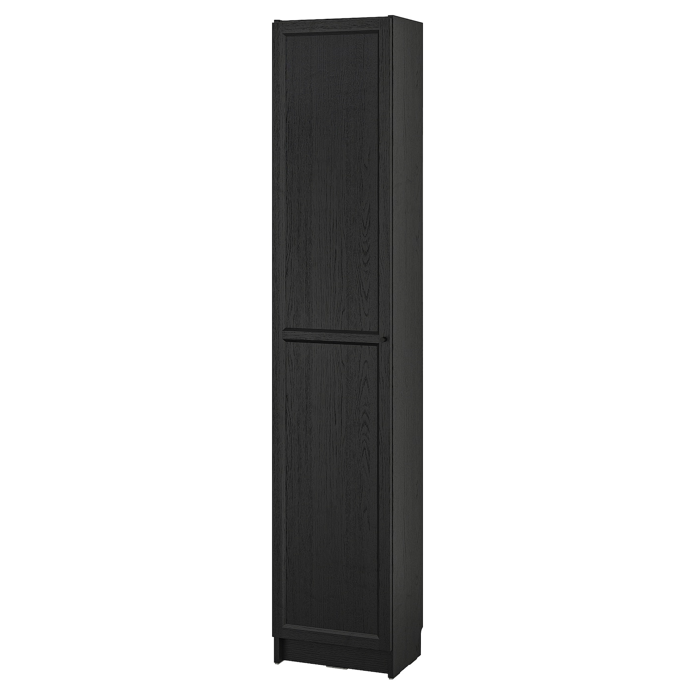 Книжный шкаф - BILLY / OXBERG  IKEA/БИЛЛИ / ОКСБЕРГ ИКЕА,  202х40 см , черный