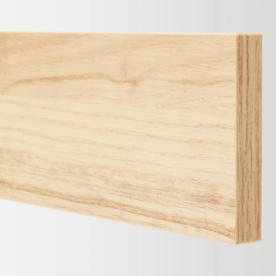 Фронтальная панель для ящика, 2 шт. - IKEA ASKERSUND, 10х80 см, ясень, АСКЕРСУНД ИКЕА (изображение №2)