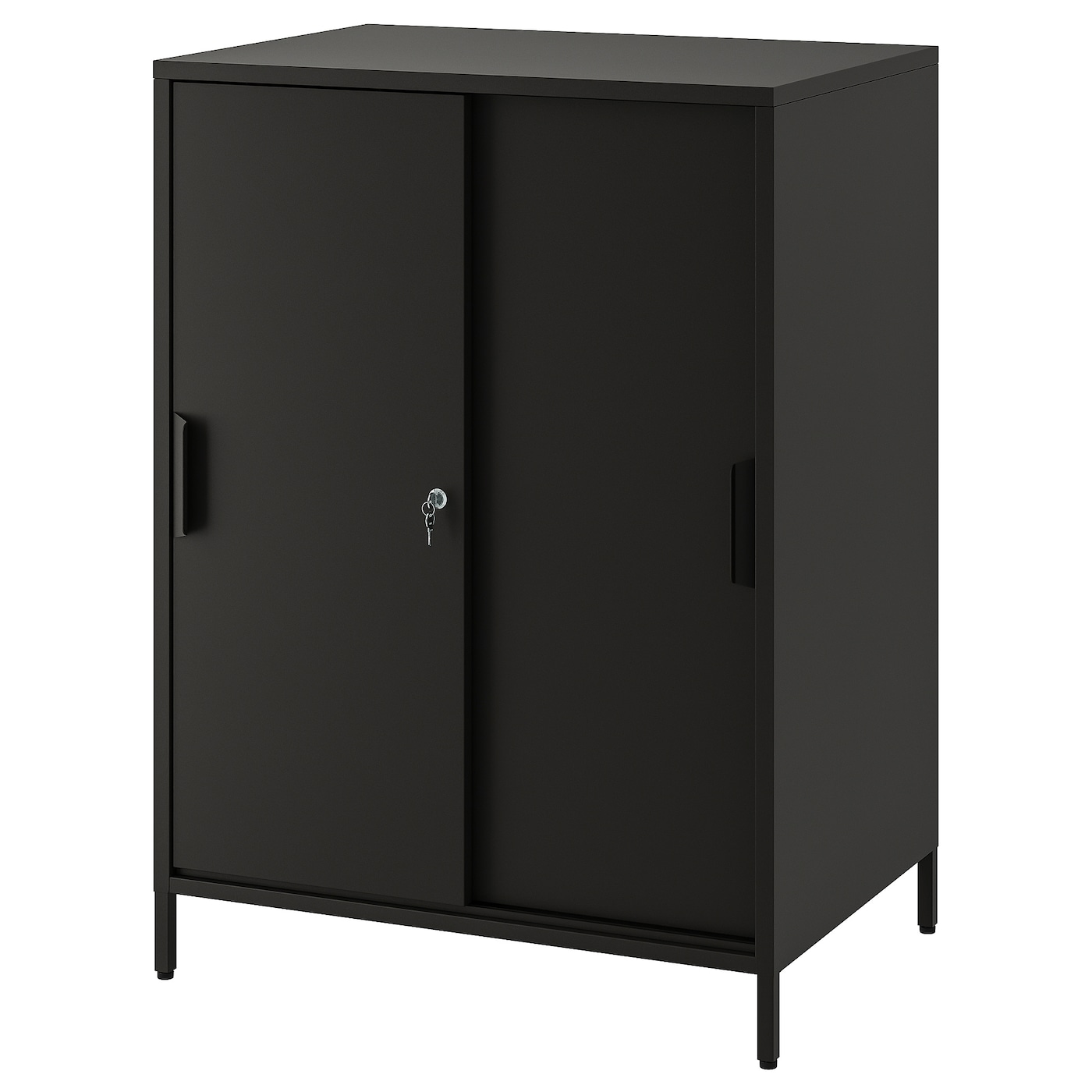 Шкаф - TROTTEN IKEA/ ТРОТТЕН ИКЕА,  110х80 см, черный