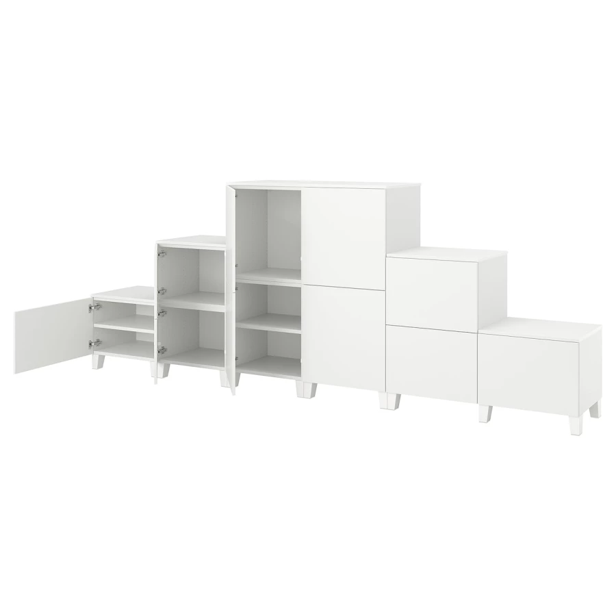 Платяной шкаф - PLATSA/IKEA/ ПЛАТСА ИКЕА,360x42x133 см, белый (изображение №1)