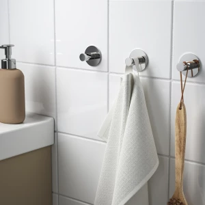 Второе фото. SKOGHALL Крючок самоклеящийся ИКЕА