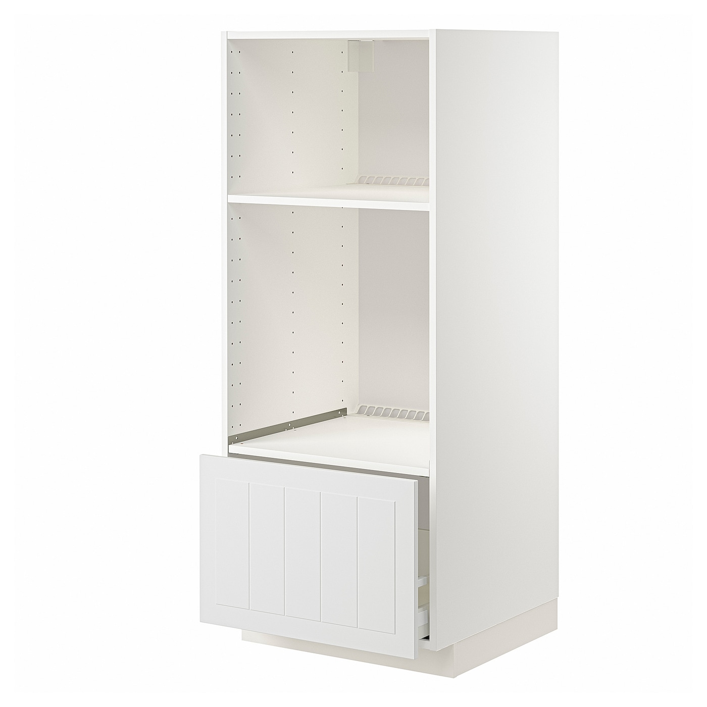 Напольный шкаф  - IKEA METOD MAXIMERA, 148x61,9x60см, белый, МЕТОД МАКСИМЕРА ИКЕА