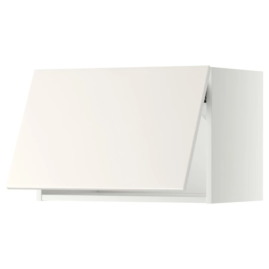 METOD Навесной шкаф - METOD IKEA/ МЕТОД ИКЕА, 40х60 см, белый/светло-бежевый (изображение №1)