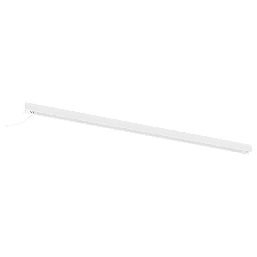 Светодиодное освещение шкафа - IKEA SILVERGLANS/СИЛЬВЕРГЛАНДС ИКЕА, 60х1,8х1,8 см, белый (изображение №1)