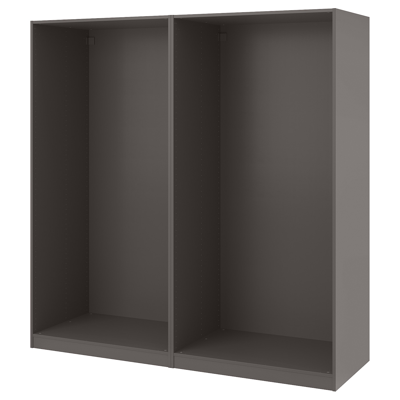 Каркас гардероба - IKEA PAX, 200x58x201 см, темно-серый ПАКС ИКЕА
