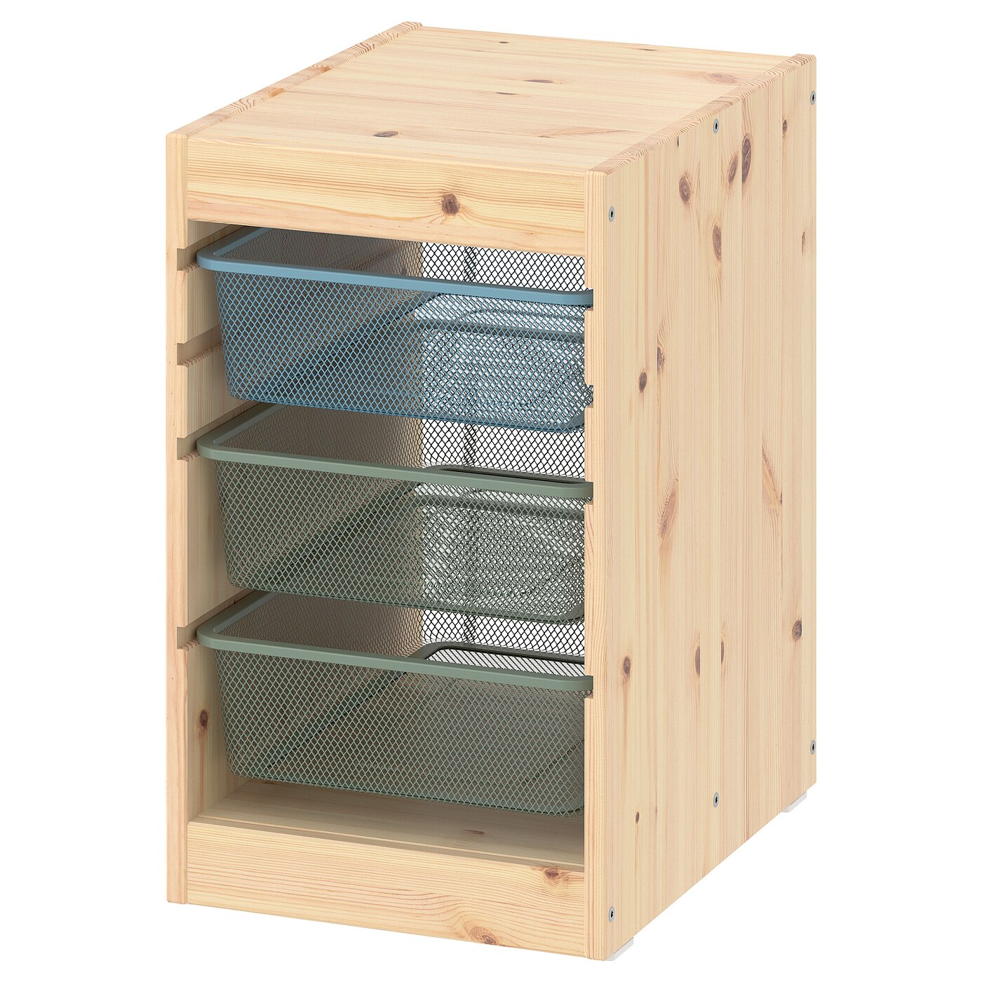 Шкаф для хранения - TROFAST IKEA/ ТРУФАСТ ИКЕА,  32x44x52 см, бежевый