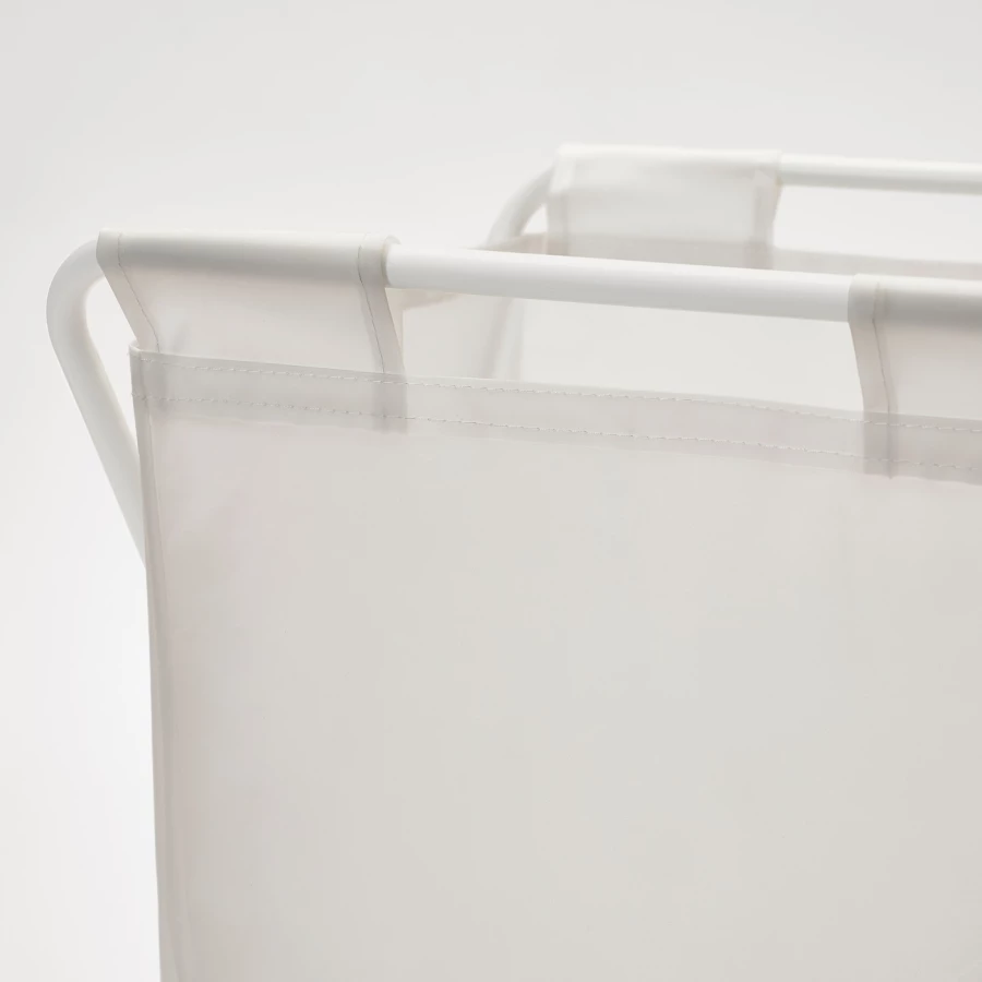 Мешок для белья - JÄLL / JАLL IKEA/ ЭЛЛЬ ИКЕА, 60х43 см, белый (изображение №4)