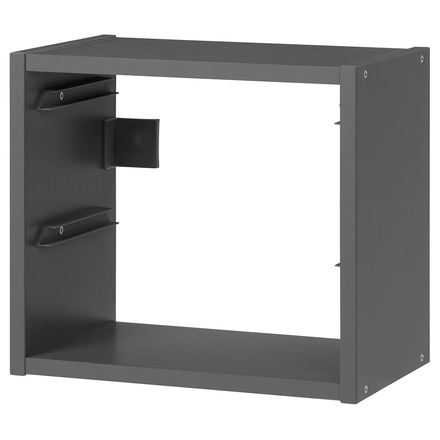 Навесной шкаф - TROFAST/ТРОФАСТ ИКЕА, 30х21х34 см, серый