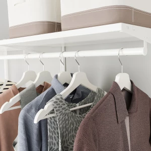 Второе фото. Штанга платяная - IKEA BOAXEL, 80см, белый, БОАКСЕЛЬ ИКЕА