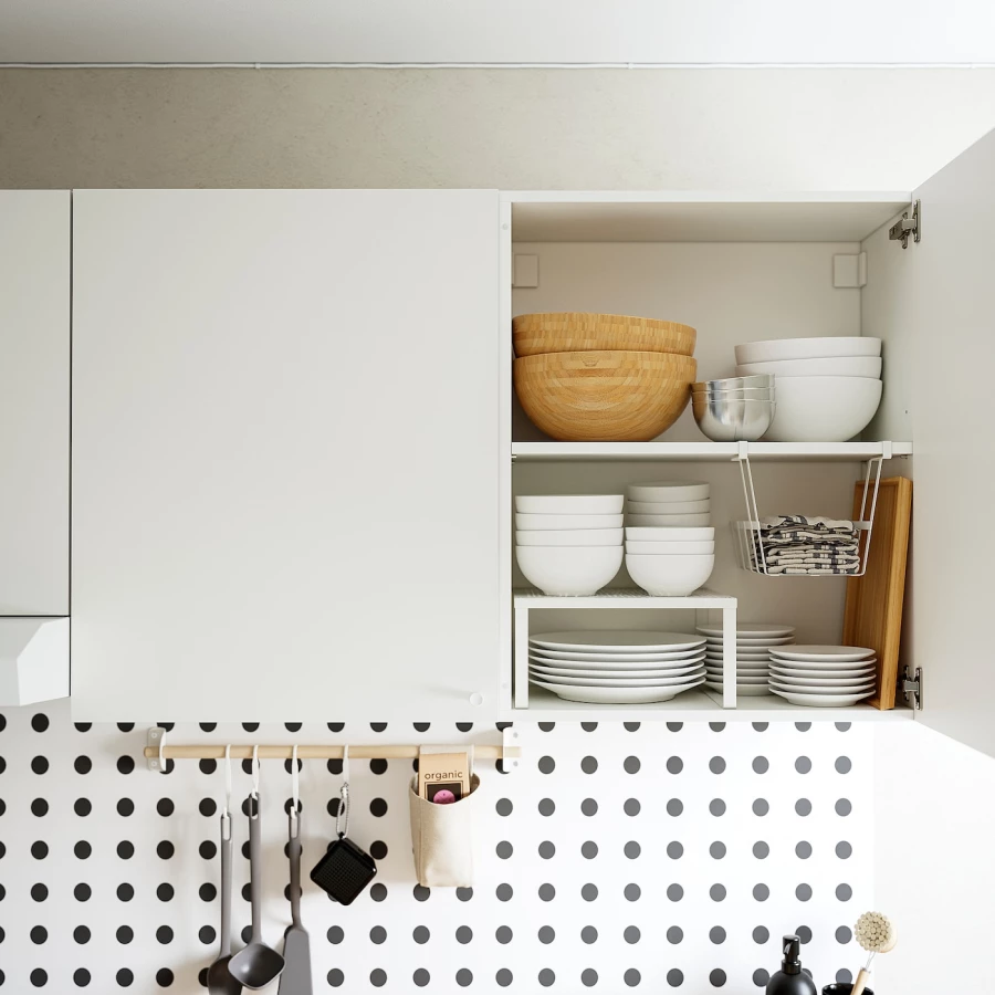 Комбинация кухонная прямая - KNOXHULT IKEA/ КНОКСХУЛЬТ ИКЕА,, белый/под беленный дуб (изображение №4)