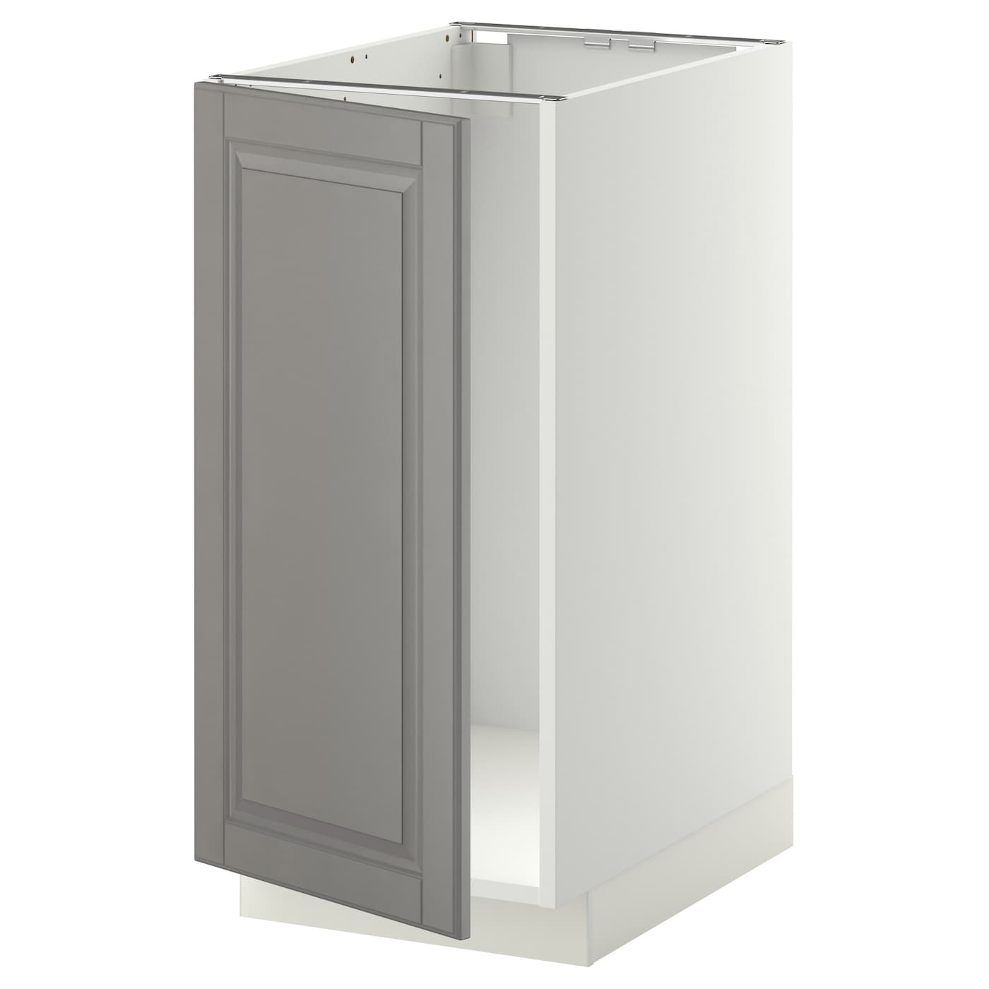 Напольный шкаф - METOD IKEA/ МЕТОД ИКЕА,  40х88 см, белый/серый