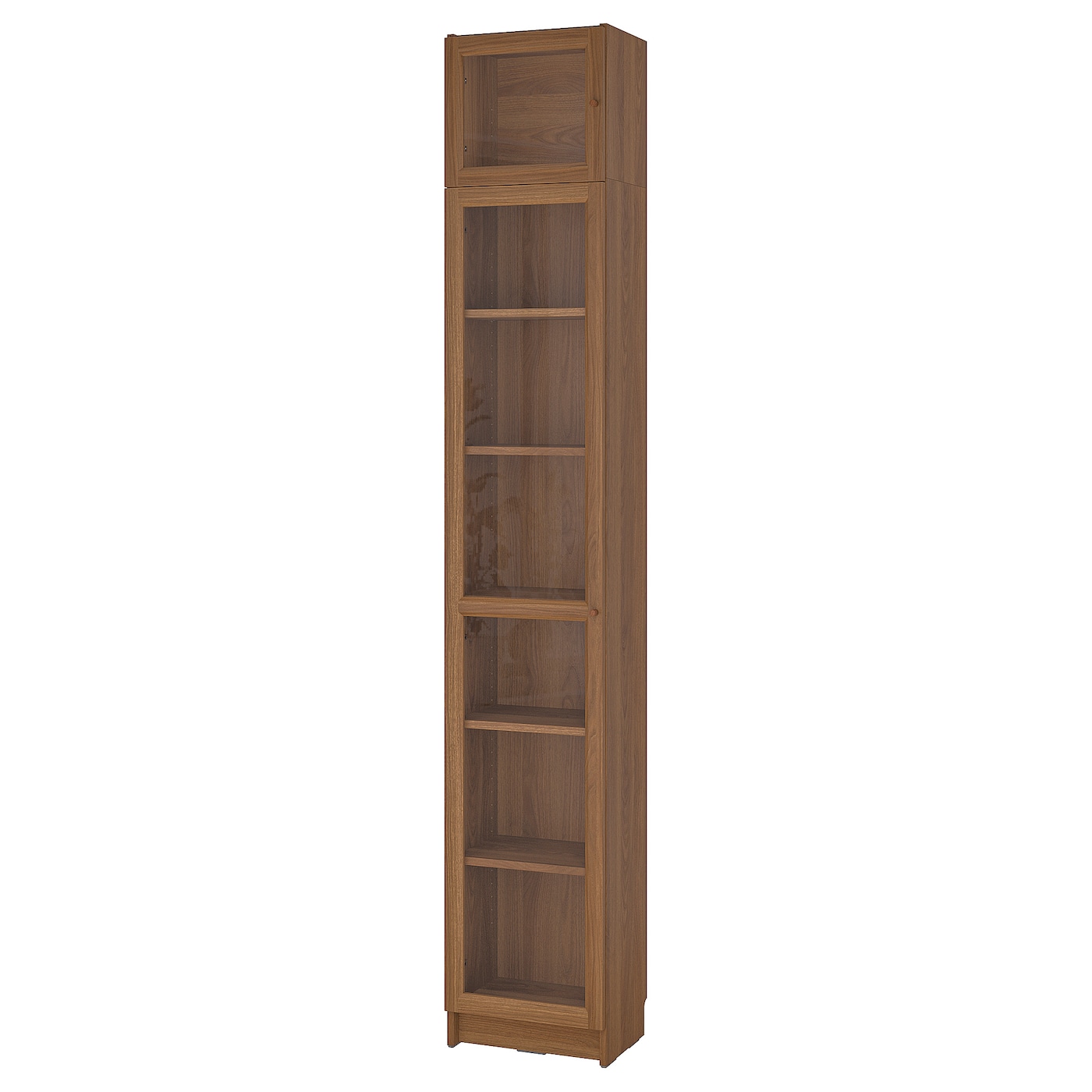 Книжный шкаф -  BILLY / OXBERG IKEA/ БИЛЛИ/ ОКСБЕРГ ИКЕА, 40х30х237 см,коричневый