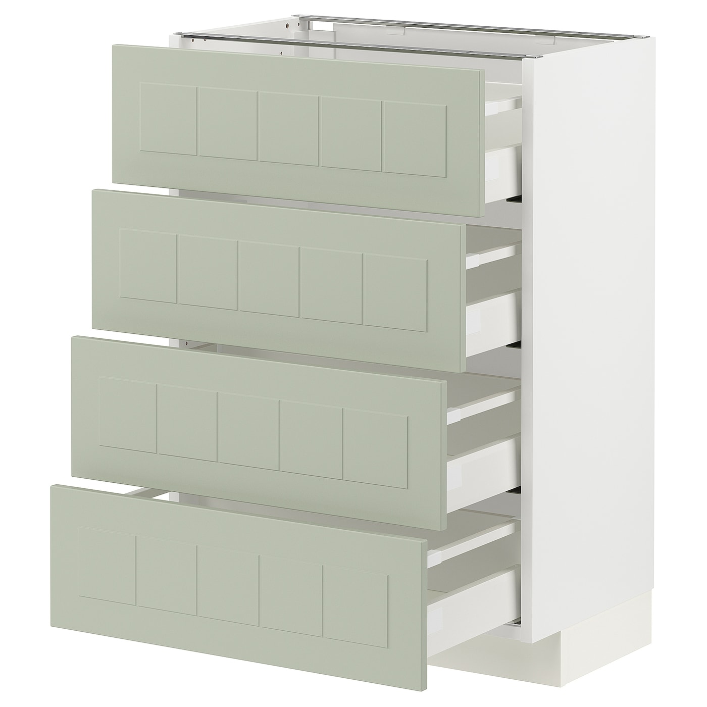 Напольный шкаф  - IKEA METOD MAXIMERA, 88x39,5x60см, белый/светло-серый, МЕТОД МАКСИМЕРА ИКЕА