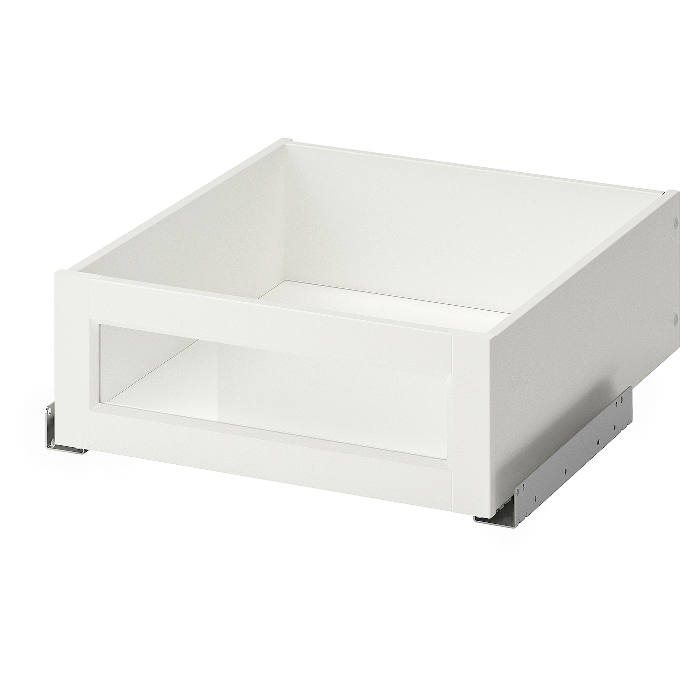 Ящик с фронтальной панелью - IKEA KOMPLEMENT, 50x58 см, белый КОМПЛИМЕНТ ИКЕА