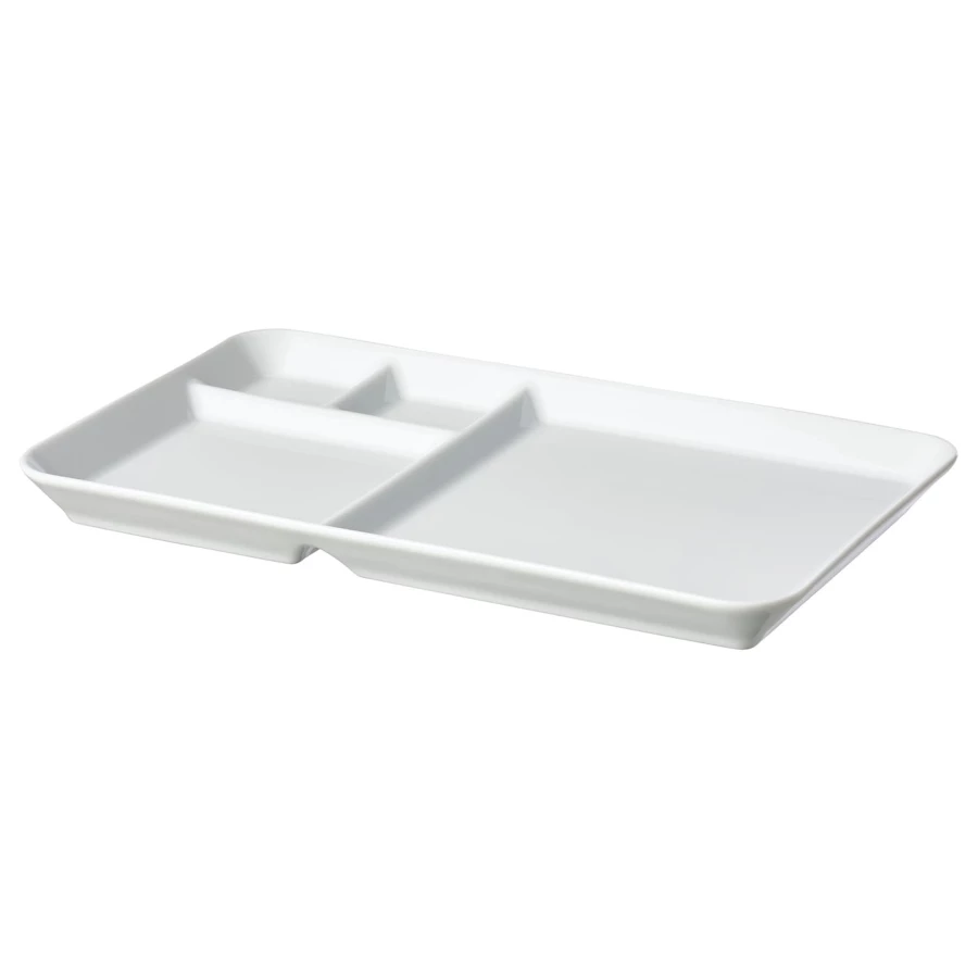 Сервировочное блюдо - IKEA 365+, 31х19 см, белый, ИКЕА 365+ (изображение №1)