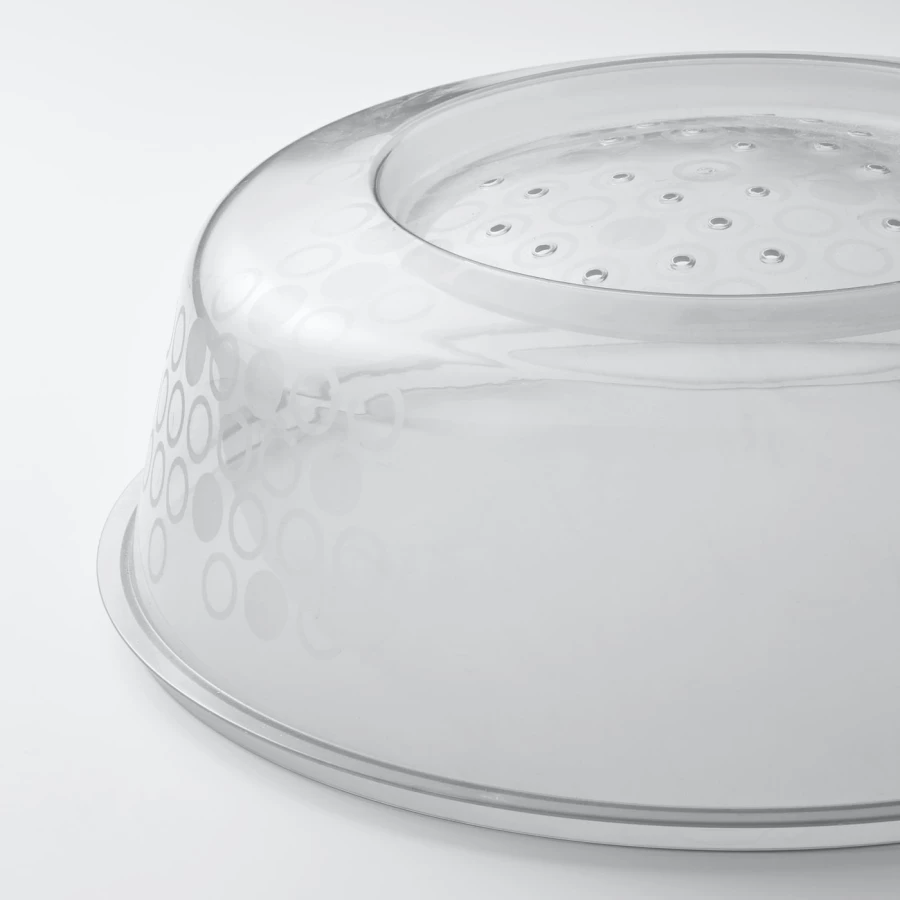 Крышка для микроволновки - IKEA PRICKIG, 9x26см, прозрачный, ПРИККИГ ИКЕА (изображение №4)