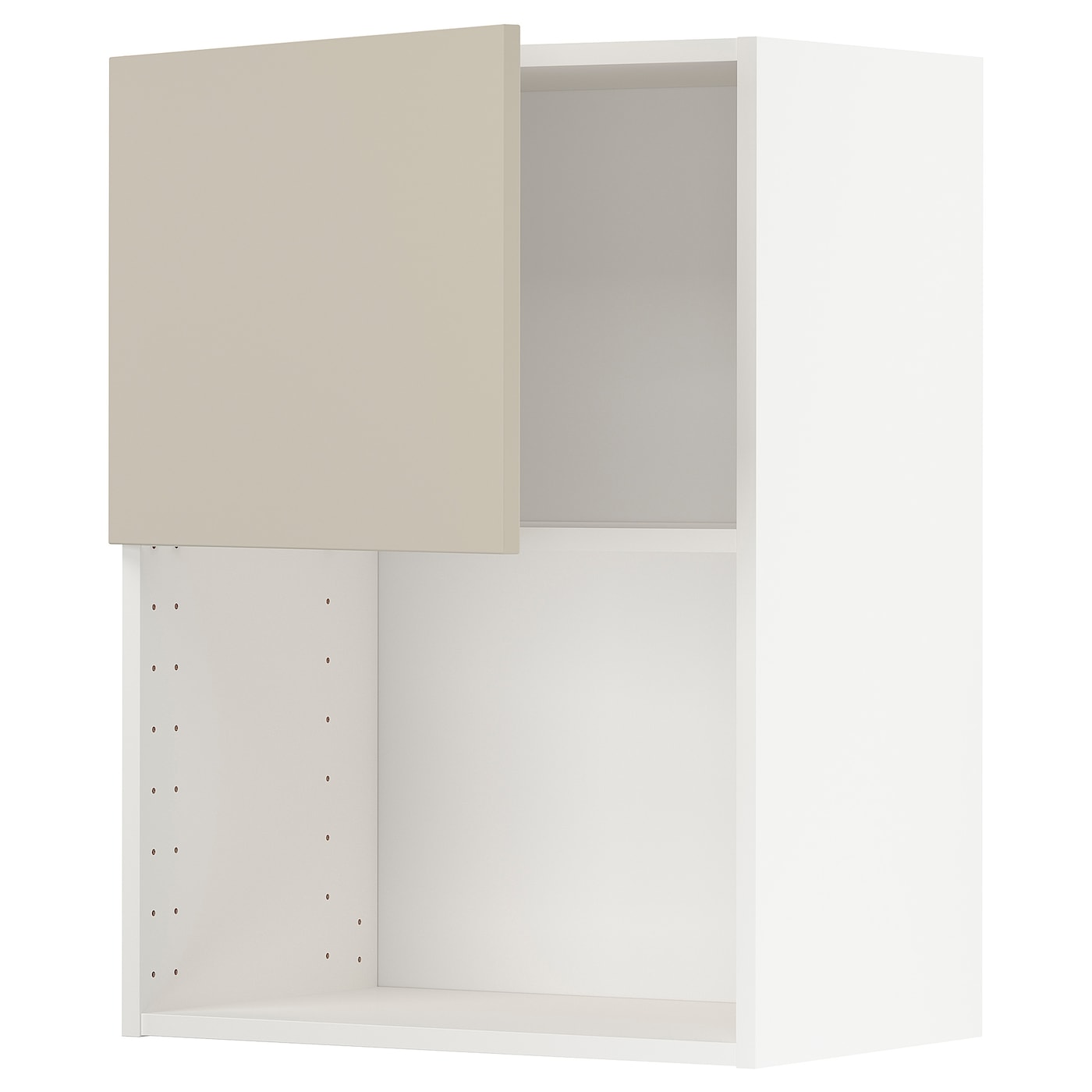 METOD Навесной шкаф - METOD IKEA/ МЕТОД ИКЕА, 80х60 см, белый/бежевый