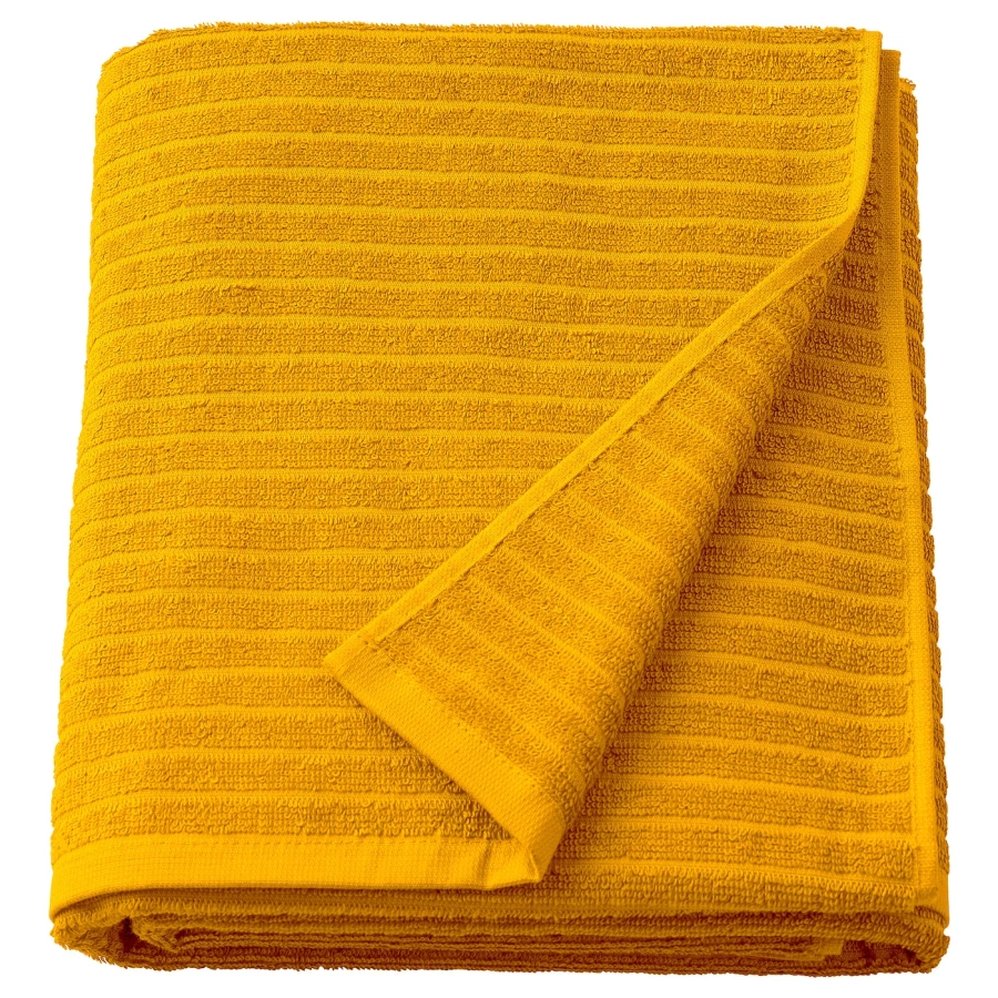 Банное полотенце - IKEA VÅGSJÖN/VAGSJON, 150х100 см, оранжевый, ВОГШЁН ИКЕА (изображение №1)