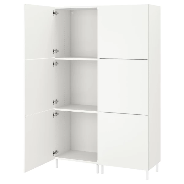 Платяной шкаф - IKEA PLATSA/FONNES  / ПЛАТСА/ФОННЕС ИКЕА, 120x42x191 см, белый