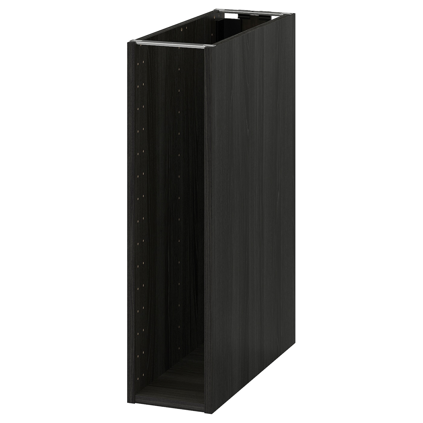 Каркас тумбы - METOD IKEA/МЕТОД ИКЕА, 80х20 см, черный