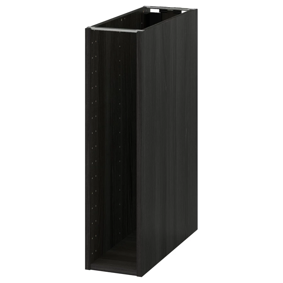Каркас тумбы - METOD IKEA/МЕТОД ИКЕА, 80х20 см, черный (изображение №1)