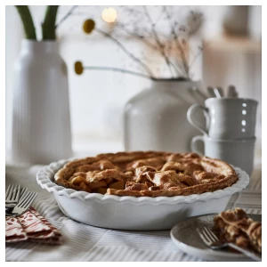 Второе фото. Форма для выпечки IKEA HÖSTAGILLE/ХЁСТАГИЛЛЕ ИКЕА, 32 см, белый