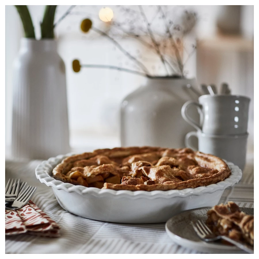 Форма для выпечки IKEA HÖSTAGILLE/ХЁСТАГИЛЛЕ ИКЕА, 32 см, белый (изображение №3)