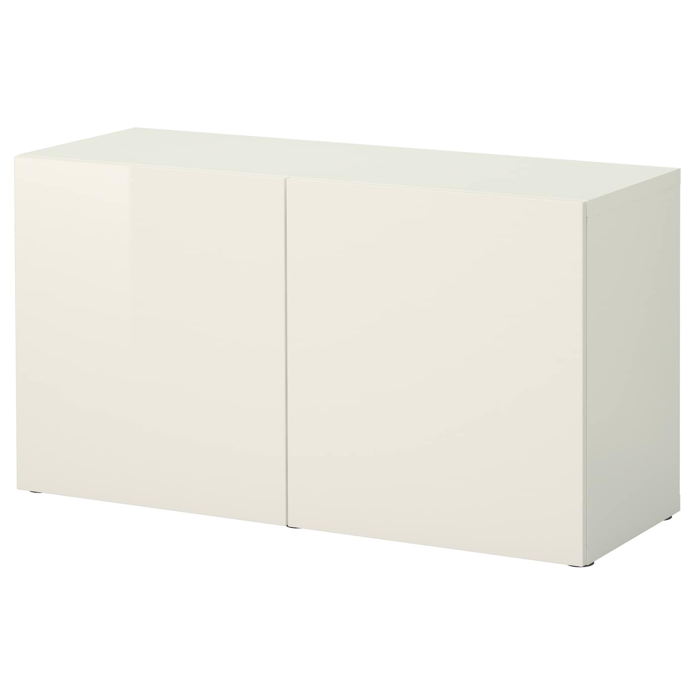 Шкаф - IKEA BESTÅ/BESTA/БЕСТО ИКЕА, 120x42x64 см, белый