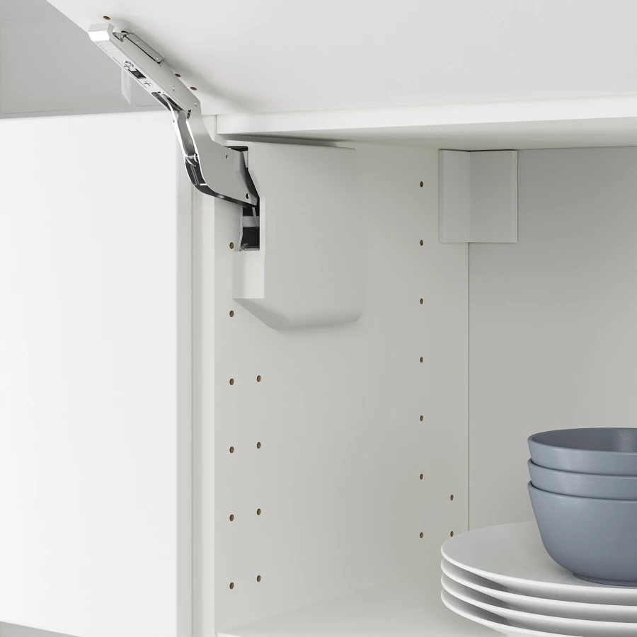 Навесной шкаф - METOD IKEA/ МЕТОД ИКЕА, 40х80 см, белый (изображение №3)