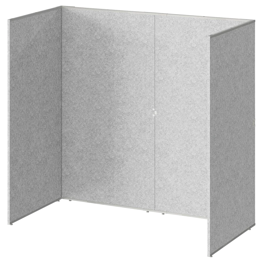 Перегородка - IKEA SIDORNA, 150x2x164см, светло-серый, СИДОРНА ИКЕА (изображение №1)
