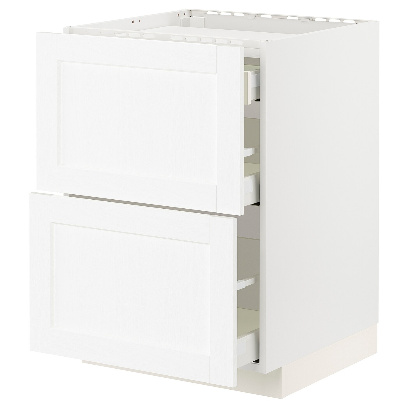 Напольный кухонный шкаф  - IKEA METOD MAXIMERA, 88x61,8x60см, белый, МЕТОД МАКСИМЕРА ИКЕА
