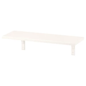 Полка настенная - BERGSHULT/RAMSHULT IKEA/БЕРГСХУЛЬТ/ РАМСГУЛЬТ ИКЕА, 80x30 см, белая
